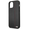 BMW Carbon Tricolor - iPhone 12 Pro Max tok (fekete)