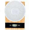 Alpina - Balance de cuisine numérique en bambou 5kg
