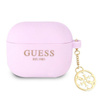 Guess 4G Charms Silicone Case - AirPods 3 Hülle (lila)
