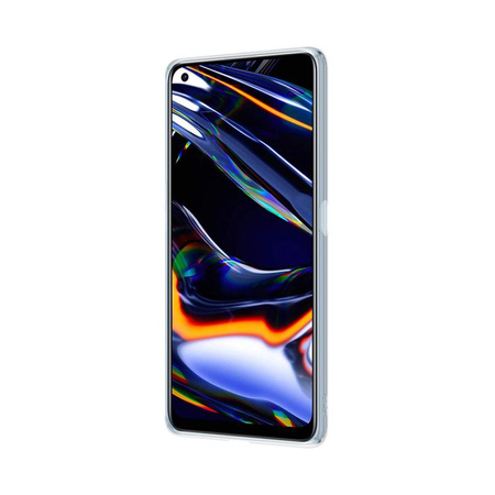 Crong Crystal Slim Cover - Etui Realme 7 Pro (Transparent)