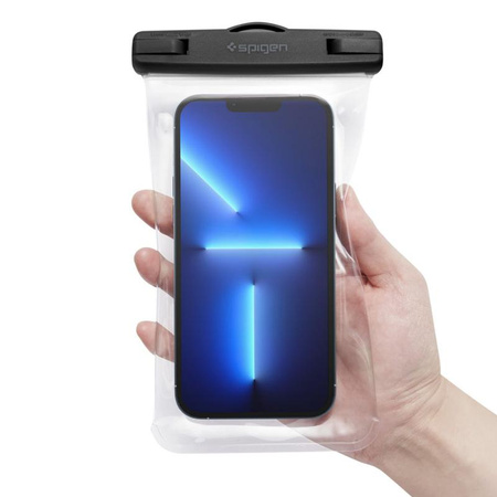 Spigen A601 Universal Waterproof Case - Tasche für Smartphones bis zu 6,9" (Transparent)