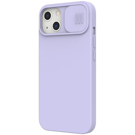 Nillkin CamShield Silky Magnetic - Apple iPhone 13 tok kamerafedéllel (ködös lila)