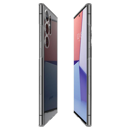Spigen Airskin - Etui pour Samsung Galaxy S23 Ultra (Transparent)