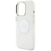 Guess IML Metal Colored Circle Classic Logo MagSafe - Case for iPhone 16 Pro (white)