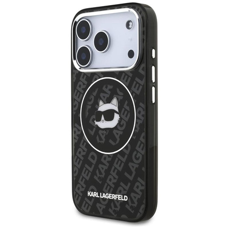 ETUI DO IPHONE 17 PRO MAX do MAGSAFE KARL LAGERFELD ORYGINALNE CZARNE MODNE