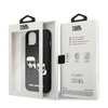 Karl Lagerfeld Ikonik 3D Karl & Choupette - Etui iPhone 13 (czarny)
