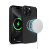 Crong Color Cover Magnetic - iPhone 15 Pro MagSafe Case (Black)