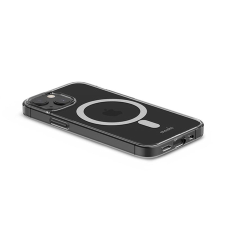 Moshi Arx Clear Slim Hardshell Case - iPhone 13 mini MagSafe Case (Crystal Clear)
