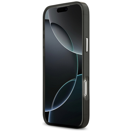 Etui do iPhone 17 Pro do MagSafe Karl Lagerfeld Logo Oryginalny Czarny Case