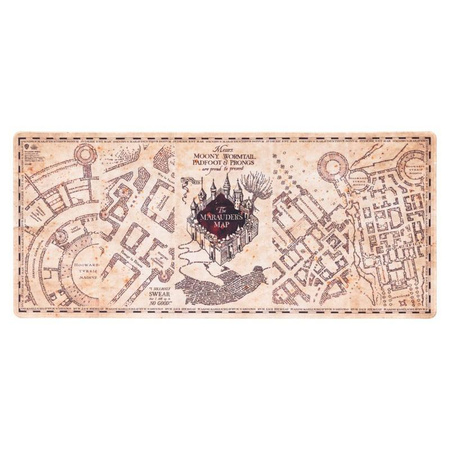 Harry Potter - XXL herní/stolní podložka Mapa Marauderů (80 x 35 cm)