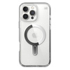 Speck Presidio Perfect-Clear ClickLock & MagSafe - Pouzdro iPhone 16 Pro Max (Clear / Chrome Finish / Serene Silver)