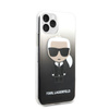 Karl Lagerfeld Iconic Karl Gradient - iPhone 11 Pro Tasche (schwarz)