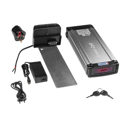 Green Cell - Baterie pro elektrokola s nabíječkou 36V 12Ah 432Wh Li-Ion RCA