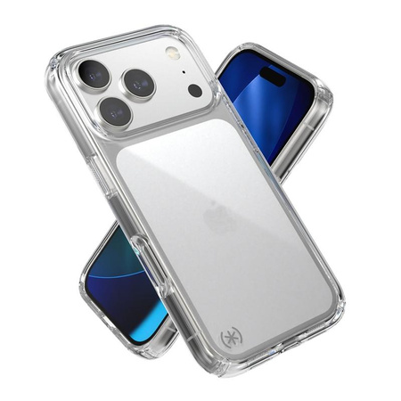 Etui do iPhone 17 Pro Speck Presidio Clear Oryginalne Bezbarwne Pancerne