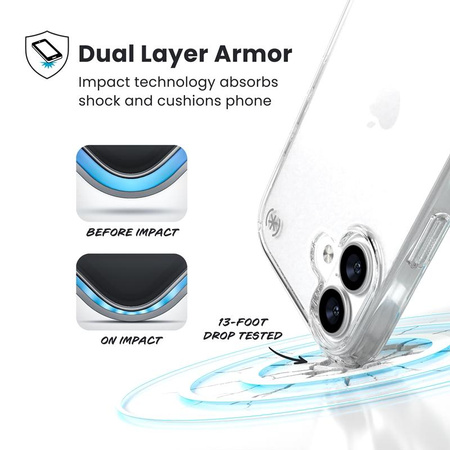 ETUI PANCERNE SPECK DO IPHONE 17 PRZEZROCZYSTE WYTRZYMAŁE BEZBARWNE CASE