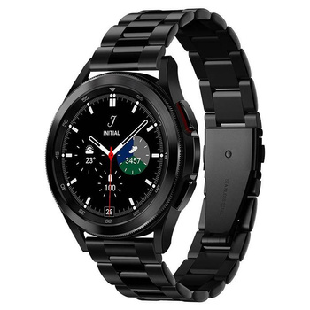 Spigen Modern Fit Band - Armband für Samsung Galaxy Watch 4 / 5 / 5 Pro / 6 (Schwarz)