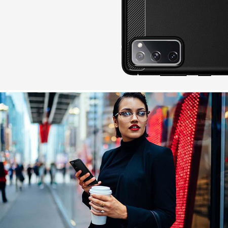 Spigen Rugged Armor - Etui do Samsung Galaxy S20 FE (Czarny)