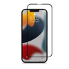 Moshi AirFoil Pro - Flexibles Hybridglas iPhone 13 / iPhone 13 Pro (schwarzer Rahmen)