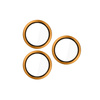 3mk HARDY Lens Protection Pro - Camera Lens Glass for iPhone 17 Pro / iPhone 17 Pro Max (Orange)