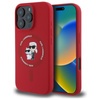 Karl Lagerfeld Silikon Karl & Choupette Ring MagSafe - iPhone 16 Pro Tasche (rot)