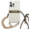 Guess 4G Gold Stripe Crossbody - iPhone 13 Pro Max tok