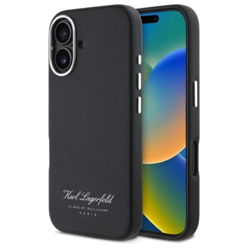 Karl Lagerfeld Hotel RSG - iPhone 16 Tasche (schwarz)