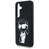 Karl Lagerfeld szilikon Graffiti Ikonik nyomtatott logó MagSafe - Samsung Galaxy S25 tok (fekete)