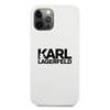 Karl Lagerfeld Silicone Stack Logo - iPhone 12 / iPhone 12 Pro Case (white)
