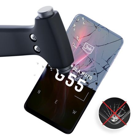 3mk Silky Matt Pro - Matte protective film for Motorola Moto G55 5G