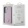 Guess Rhinestone Triangle - Case Samsung Galaxy S24+ (Pink)