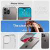 Spigen Ultra Hybrid Matte - pouzdro pro iPhone 14 Pro (Transparent Matte)