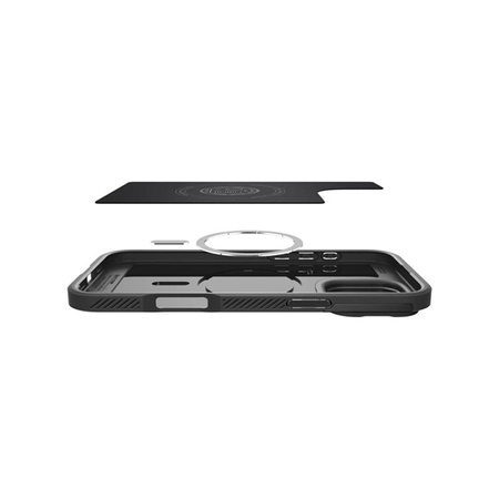 Spigen Optik Armor Mag Mag MagSafe - tok iPhone 16 Pro Max készülékhez (fekete)