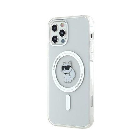 Karl Lagerfeld IML Choupette MagSafe - Coque iPhone 12 / iPhone 12 Pro (Transparent)