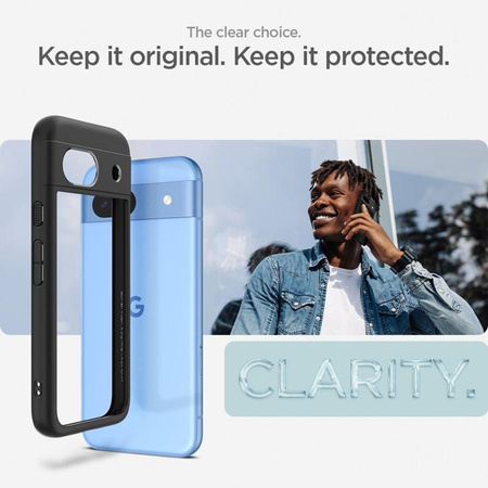 Spigen Ultra Hybrid - Case for Google Pixel 8A (Matte Black)