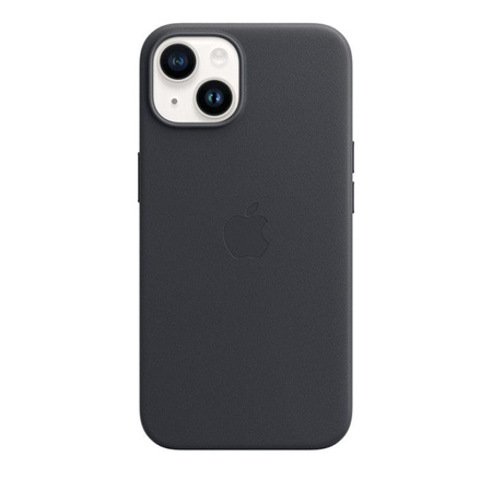 Apple Leather Case - Étui en cuir avec MagSafe pour iPhone 14 (Nord)