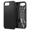 Spigen Liquid Air - tok iPhone 16e készülékhez (matt fekete)