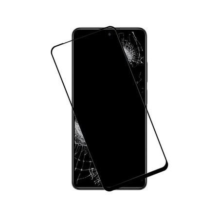 Crong 7D Nano Flexible Glass - nerozbitné 9H hybridní sklo pro celý displej telefonu Xiaomi Redmi Note 11 Pro 5G