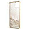 Guess 4G Peony Liquid Glitter - iPhone 11 Pro Max Case (Gold)