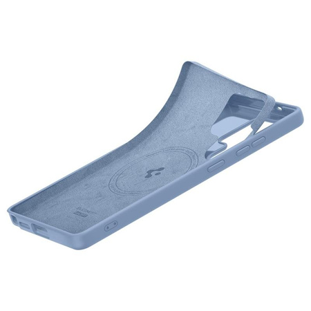 Spigen Silicone Fit Mag MagSafe - Hülle für Samsung Galaxy S25 Ultra (Sapphire Blue)