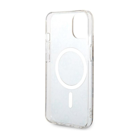 Guess 4G MagSafe - pouzdro pro iPhone 14 Plus (hnědé)