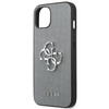Guess Saffiano 4G Big Silver Logo - Etui iPhone 13 mini (szary)