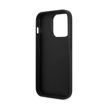 Karl Lagerfeld Glitter Plaque Logo - Etui iPhone 14 Pro Max (czarny)