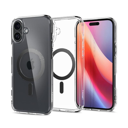 Spigen Ultra Hybrid MagSafe - Case for iPhone 16 (Carbon Fiber)