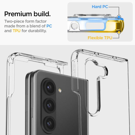 Spigen Ultra Hybrid - Gehäuse für Samsung Galaxy Z Fold 5 (Transparent)