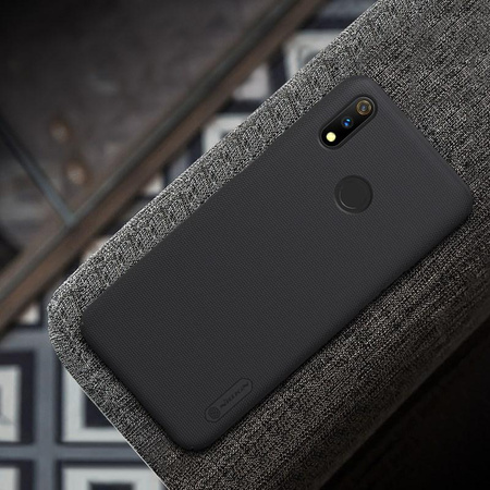 Nillkin Super Frosted Shield - pouzdro pro Realme 3 Pro (Realme X Lite) (černé)