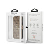 Guess Booktype 4G Big Metal Logo - iPhone 13 Pro Case (brown)