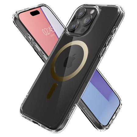 Spigen Ultra Hybrid MagSafe - étui pour iPhone 15 Pro (Or)