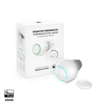 FIBARO Heat Controller Starter Pack - termosztatikus fej + Z-Wave hőmérséklet-érzékelő