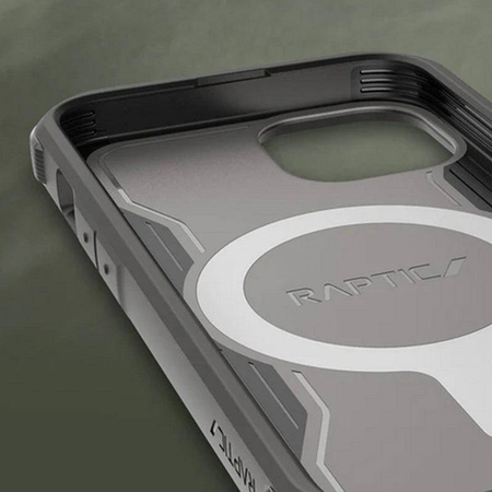 X-Doria Raptic For Built MagSafe - Case for iPhone 14 Pro (Drop-Tested 6m) (Black)