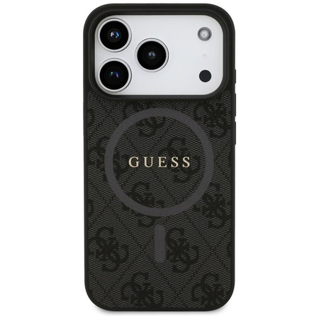 Guess 4G Ring Classic Logo MagSafe - Case iPhone 17 Pro (black)